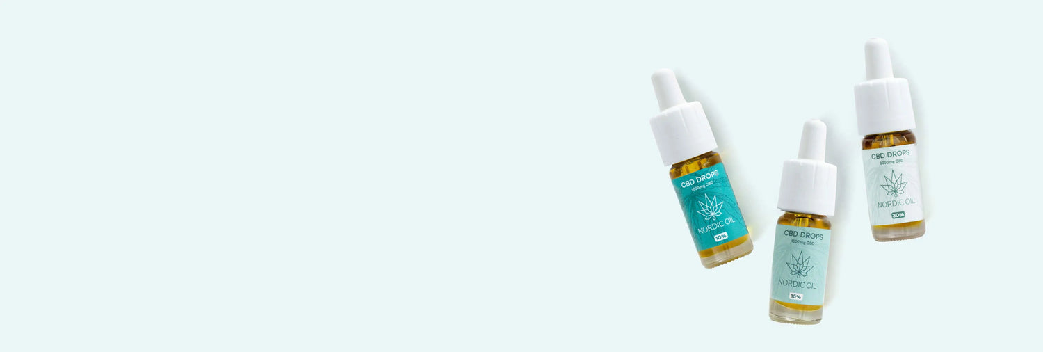Nordic Oil CBD oliën (5%)(15%)(20%)