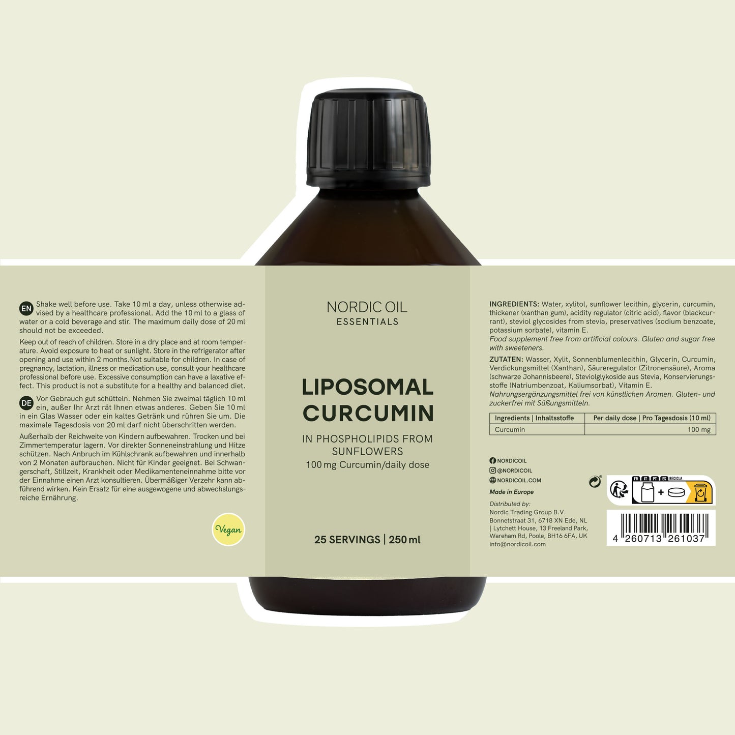 Liposomale Curcumine