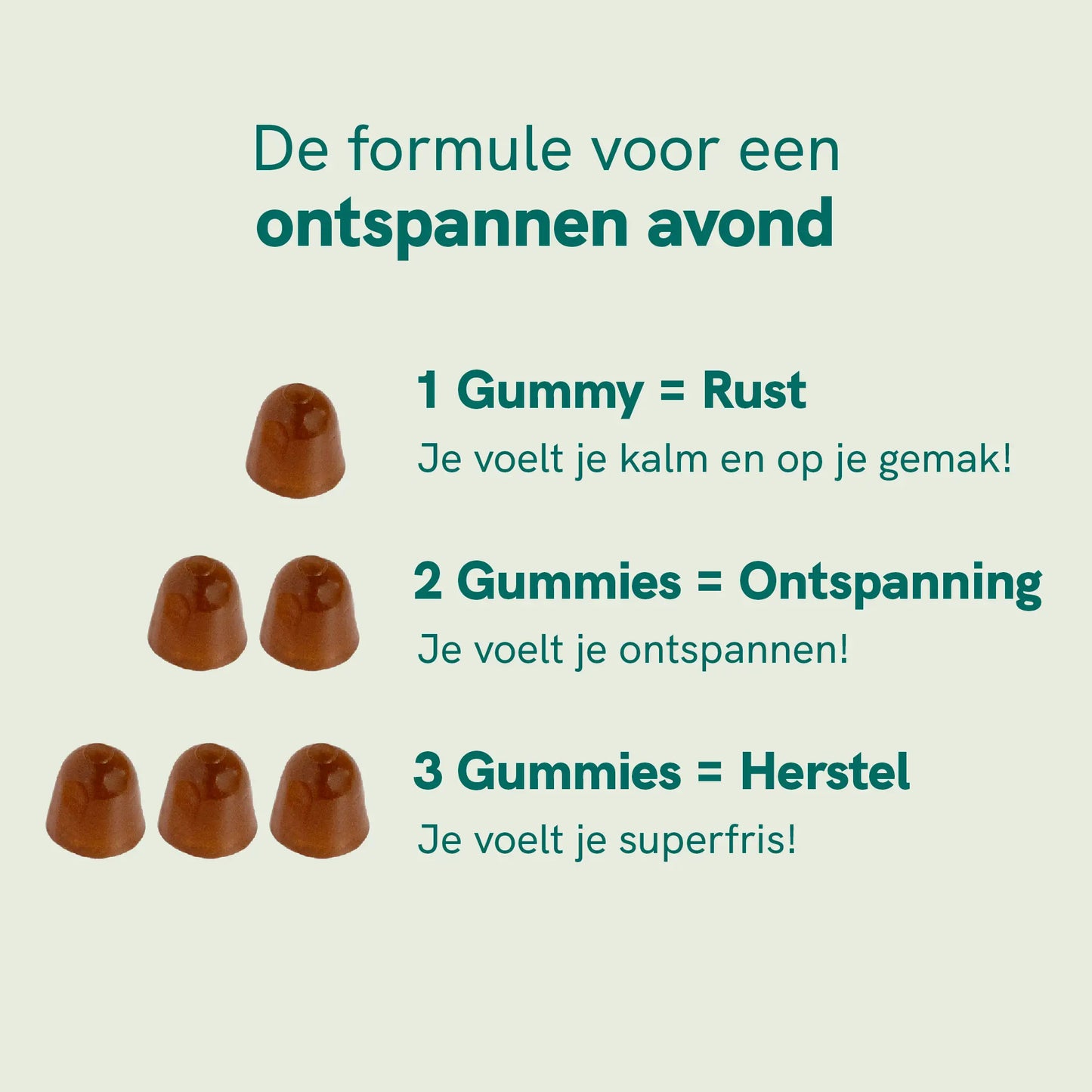3FOR2: CBD Gummies - RELAX