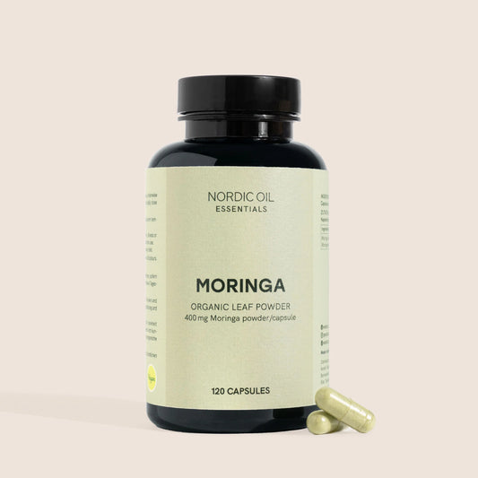 Moringa powder capsules