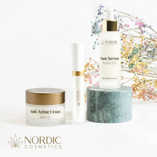 3 verschillende Nordic Cosmetics producten (presentatie)