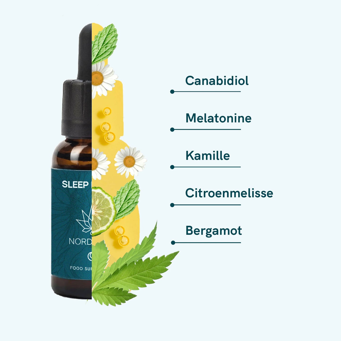 CBD Sleep Drops with Melatonin