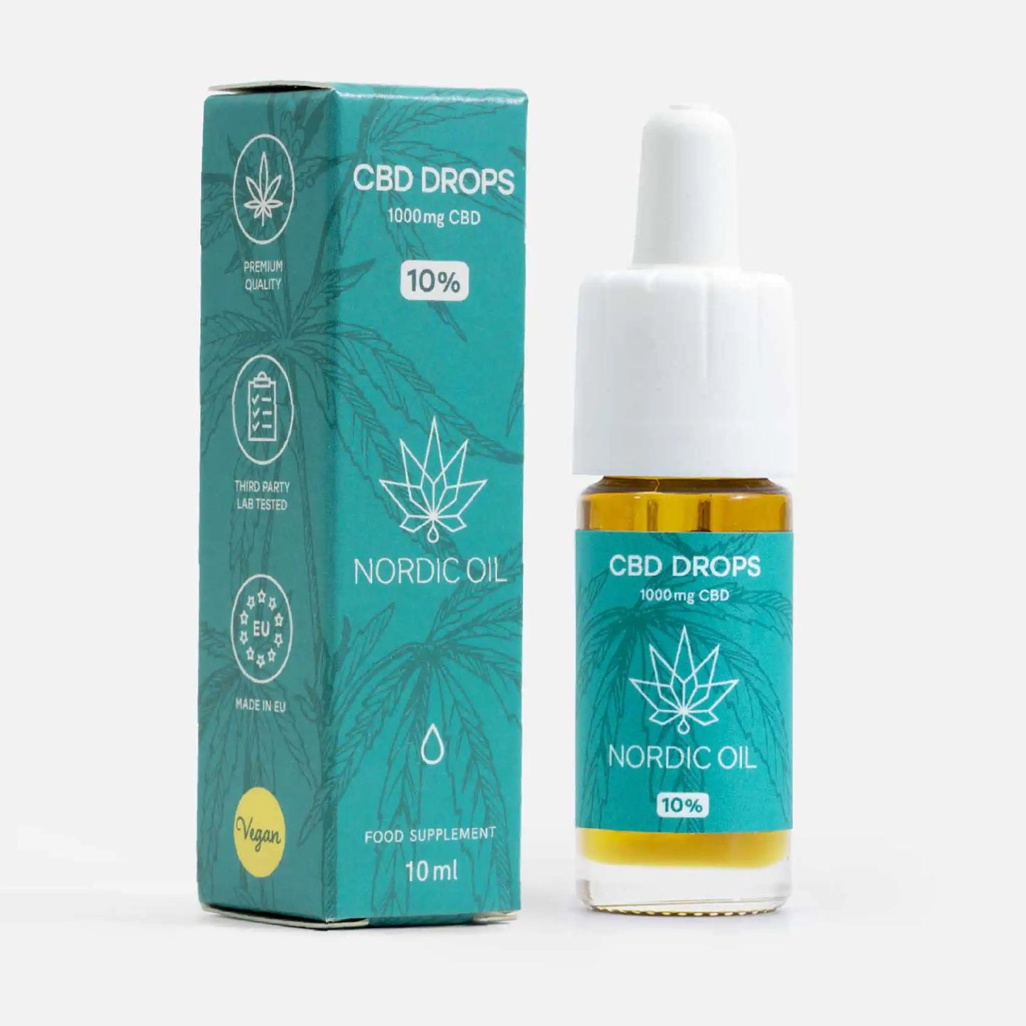 CBD Olie - Verpakking en Product