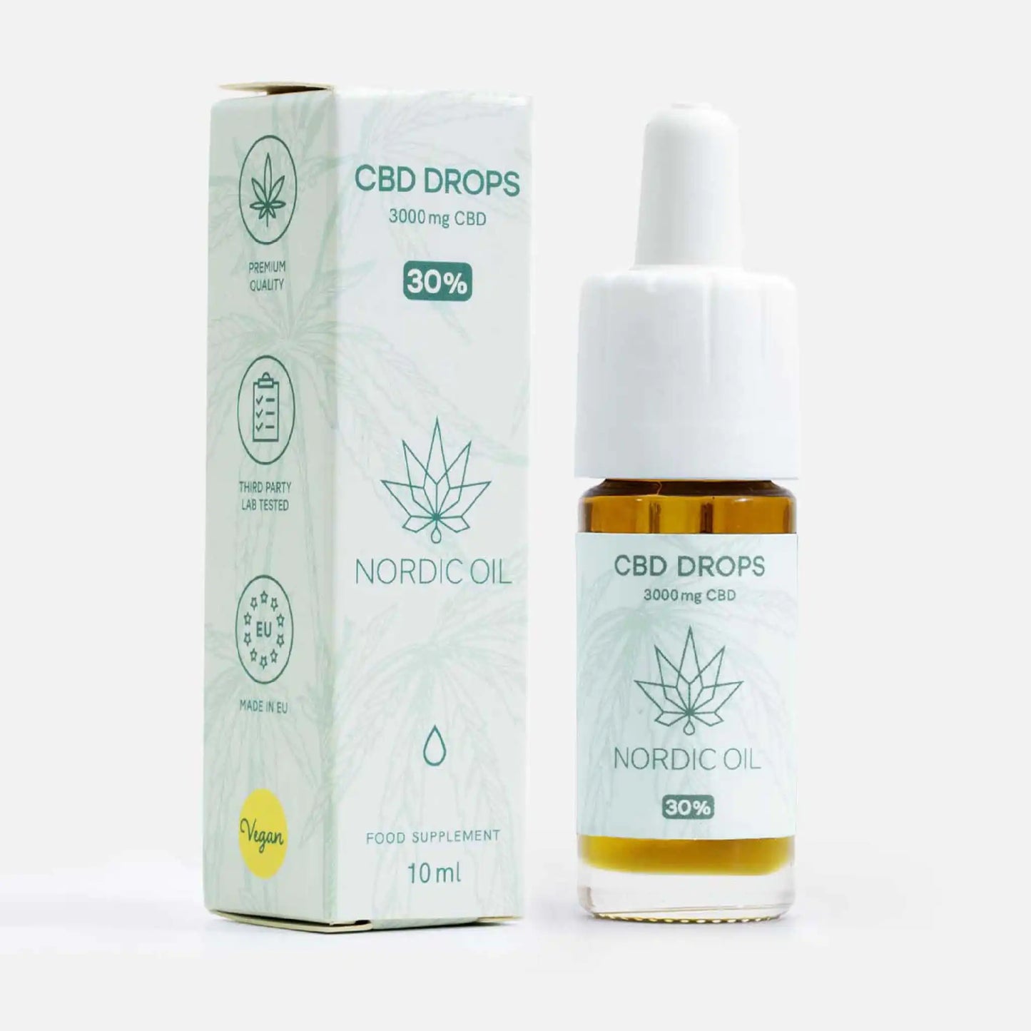 CBD Olie - Verpakking en Product