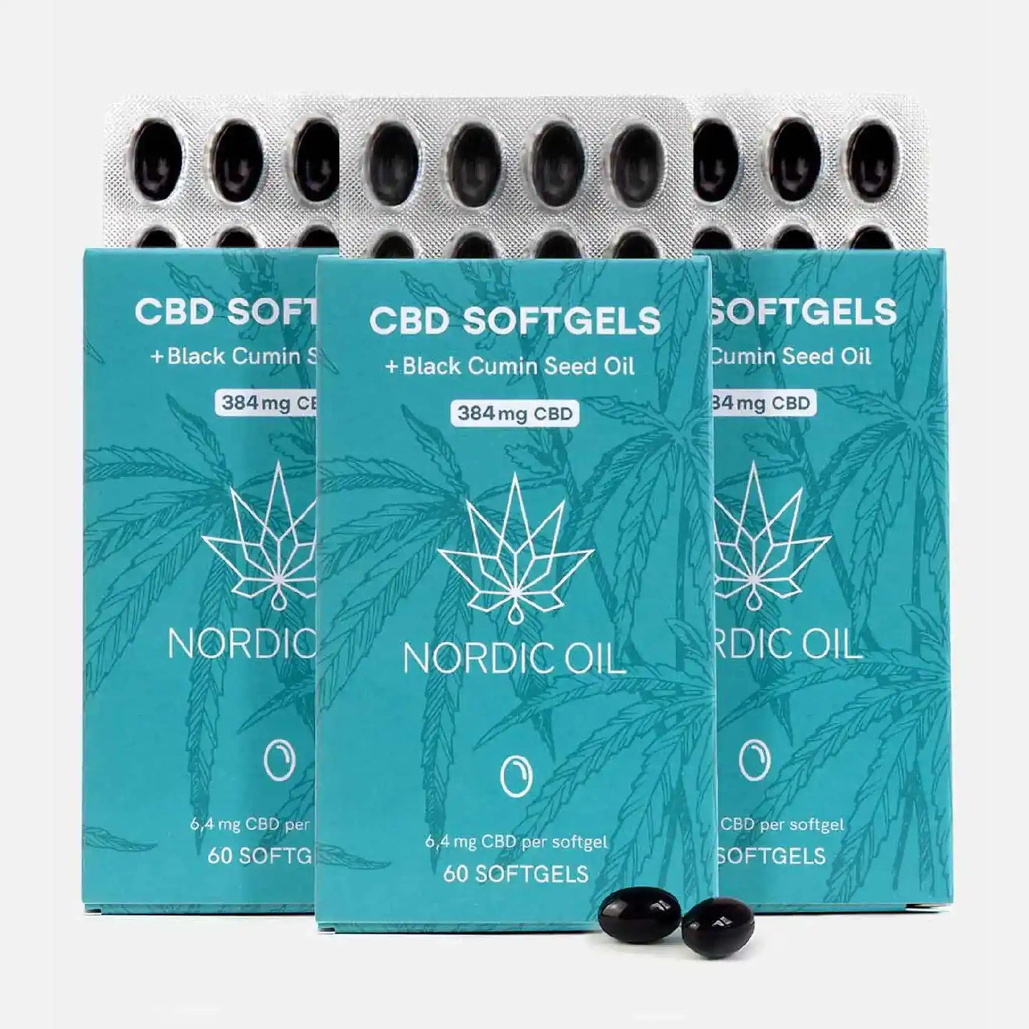 3voor2: CBD capsules 384mg