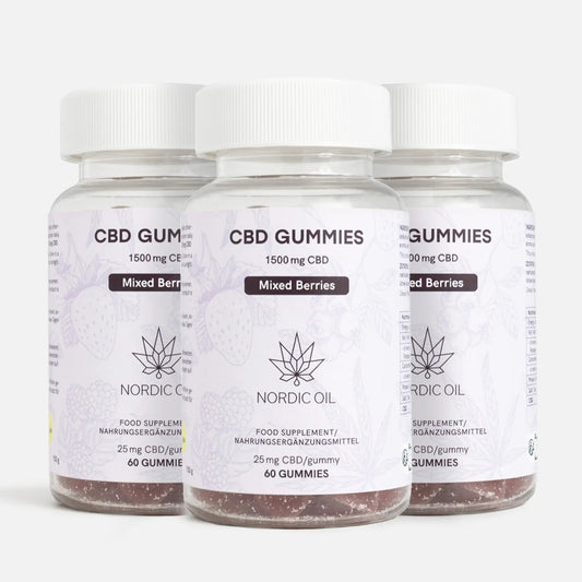 3FOR2: CBD Gummies (1500mg) Berries