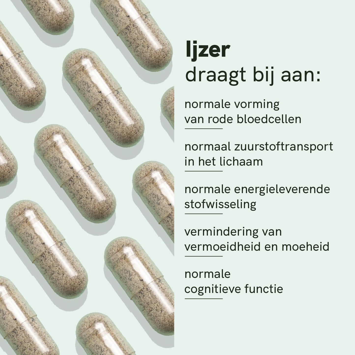 Iron and Vitamin C Capsules