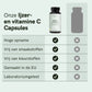 Iron and Vitamin C Capsules