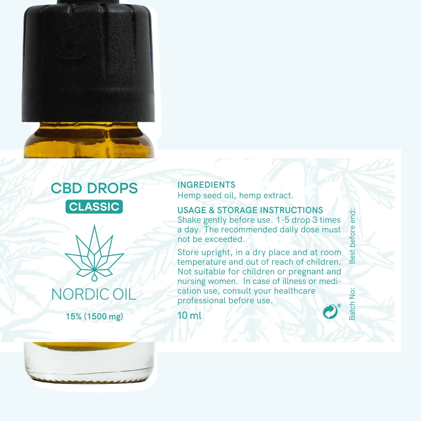 CBD oil (15%) CLASSIC